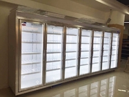 冷却装置フリーザーのガラス表示冷蔵室、商業フリーザー部屋380V/50Hz